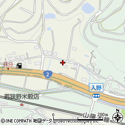 兵庫県相生市若狭野町上松954周辺の地図