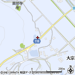 兵庫県加古川市志方町東中282周辺の地図