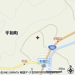 広島県庄原市平和町545周辺の地図