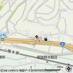 兵庫県相生市若狭野町上松368周辺の地図