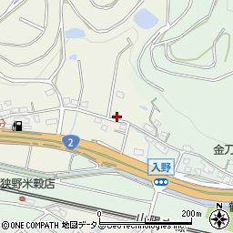 兵庫県相生市若狭野町上松306周辺の地図