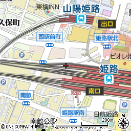 兵庫県姫路市豆腐町周辺の地図