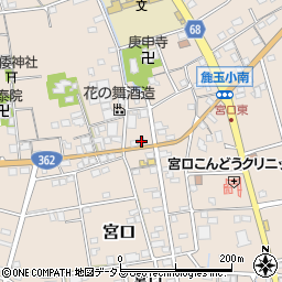 静岡県浜松市浜名区宮口614周辺の地図