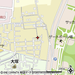 大阪府高槻市深沢本町32周辺の地図