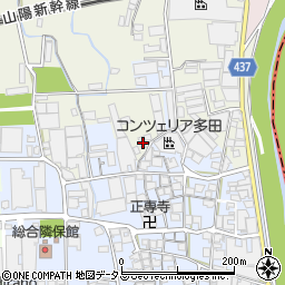 兵庫県たつの市揖保町門前314周辺の地図