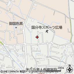 兵庫県姫路市御国野町国分寺238-8周辺の地図