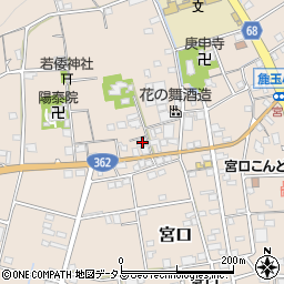 静岡県浜松市浜名区宮口340-1周辺の地図