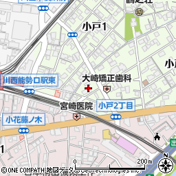 川西ケミカル株式会社周辺の地図