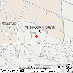 兵庫県姫路市御国野町国分寺238-17周辺の地図