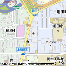青山本店茨木支店周辺の地図