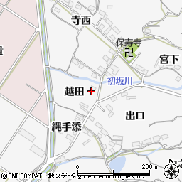 愛知県豊橋市石巻小野田町越田18周辺の地図