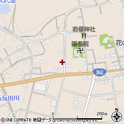 静岡県浜松市浜名区宮口378周辺の地図
