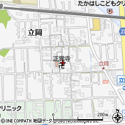 兵庫県揖保郡太子町立岡周辺の地図