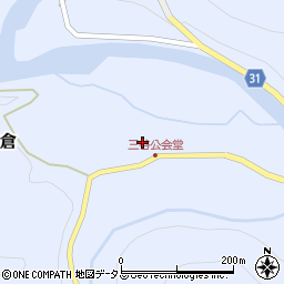 岡山県岡山市北区御津虎倉167周辺の地図
