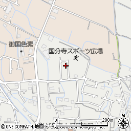 兵庫県姫路市御国野町国分寺238-22周辺の地図