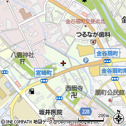 静岡県島田市金谷宮崎町周辺の地図
