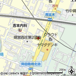 兵庫県姫路市西庄127周辺の地図