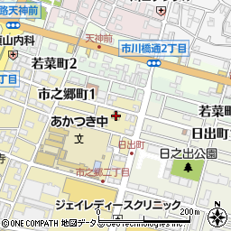 兵庫県姫路市市之郷町1丁目27周辺の地図