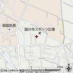 兵庫県姫路市御国野町国分寺238-16周辺の地図