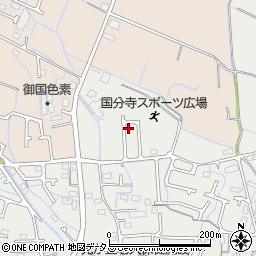 兵庫県姫路市御国野町国分寺238-32周辺の地図