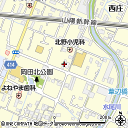 兵庫県姫路市岡田69周辺の地図
