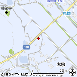 兵庫県加古川市志方町東中272周辺の地図