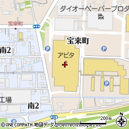 アピタ島田店周辺の地図