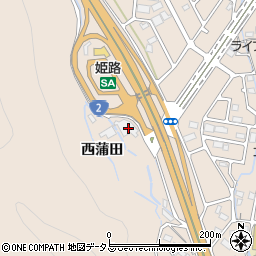 兵庫県姫路市広畑区西蒲田811周辺の地図