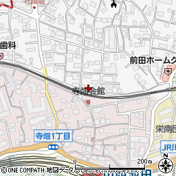 兵庫県川西市花屋敷1丁目25-11周辺の地図