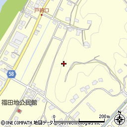 静岡県周智郡森町睦実周辺の地図