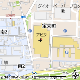 １００円ショップセリア　アピタ島田店周辺の地図