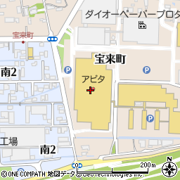 キラットアピタ島田店周辺の地図
