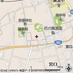 静岡県浜松市浜名区宮口351周辺の地図