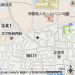 奥野倉庫周辺の地図