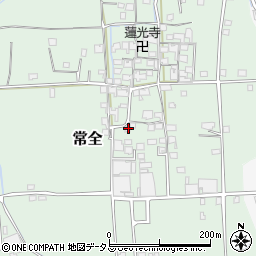 兵庫県揖保郡太子町常全159周辺の地図