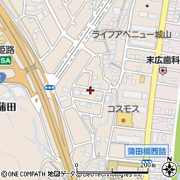兵庫県姫路市広畑区西蒲田1771周辺の地図