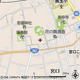 静岡県浜松市浜名区宮口350周辺の地図