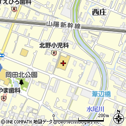 兵庫県姫路市岡田74周辺の地図