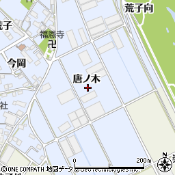 愛知県豊川市二葉町唐ノ木周辺の地図