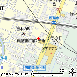 兵庫県姫路地区自動車メータ検査場周辺の地図