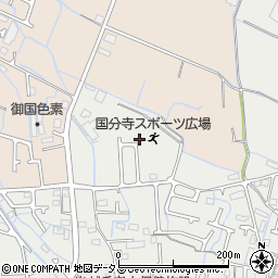 兵庫県姫路市御国野町国分寺238-14周辺の地図