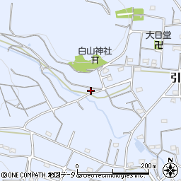 静岡県浜松市浜名区引佐町井伊谷1217周辺の地図