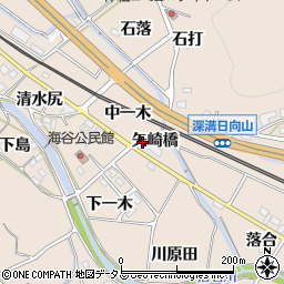 愛知県額田郡幸田町深溝矢崎橋35周辺の地図