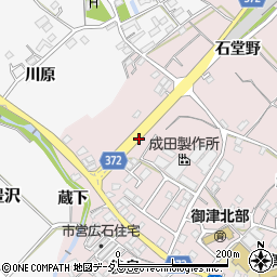 愛知県豊川市御津町広石小前周辺の地図