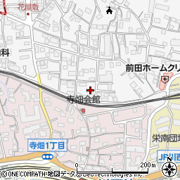 兵庫県川西市花屋敷1丁目25-6周辺の地図