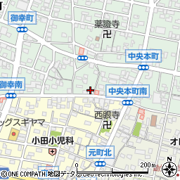 松山ふとん店周辺の地図