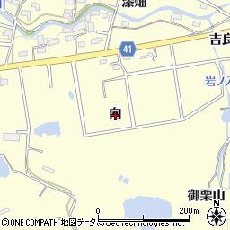 愛知県西尾市吉良町宮迫向周辺の地図
