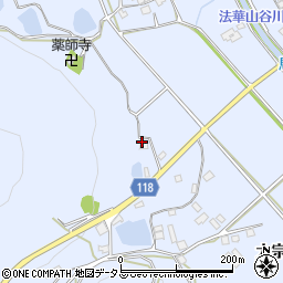 兵庫県加古川市志方町東中561周辺の地図