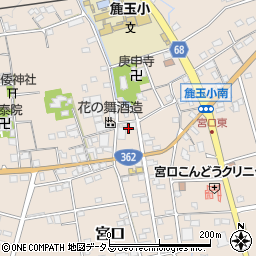 静岡県浜松市浜名区宮口632周辺の地図