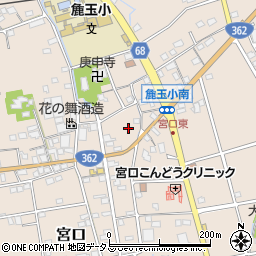 静岡県浜松市浜名区宮口628周辺の地図